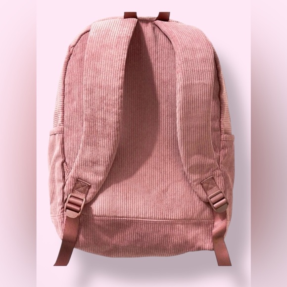 Victoria’s Secret PINK Campus School Backpack Corduroy Sheer Velvet - Picture 5 of 8